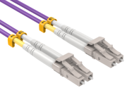 In practical applications, what is the transmission speed of OM4 Fiber optic- kabila?